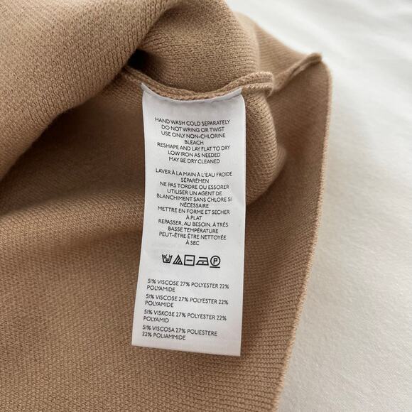 Anthropologie Maeve NWT Belted Muscle Sweater Sleeveless Vest, Size Small - Picture 10 of 12